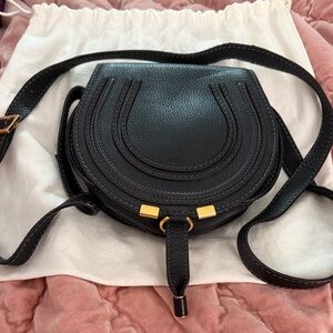Chloe Mini Marcie Bag in Black